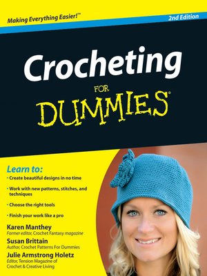 cover image of Crocheting For Dummies